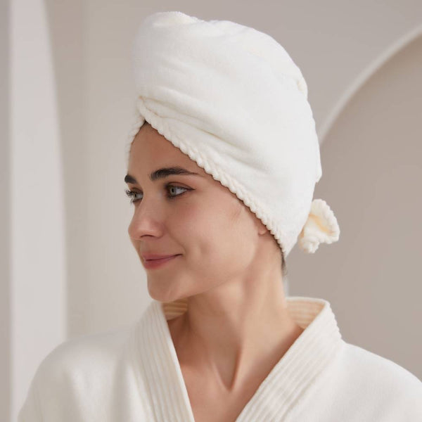 غطاء شعر مودرن - اوف وايت